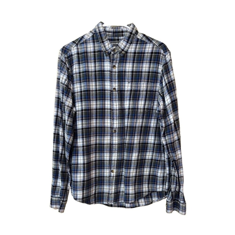 Eddie Bauer Long Sleeve Button Up Shirt Men’s Size M